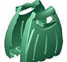 Green hands Ergonomic leaves collector