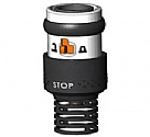LQ140KMS - Deluxe metal hose end quick connector universal with lock and waterstop