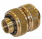 LQ34M - 3/4” Brass hose repair connector