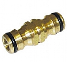 LQ5M - Brass triple snap-on joiner