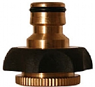 LQ01MR - Brass and rubber tap connector
