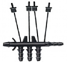 M4 - 4 Way Manifold 4/7mm