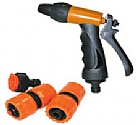 EK21-2 - Quick coupling kit with rubber coated back trigger twist pistol