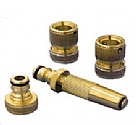 LQ16M-2 - Brass quick coupling kit for 1/2” (12.5mm) hose
