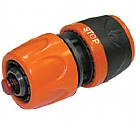 LQ44SRV - 5/8”- 3/4” Hose end quick connector with waterstop