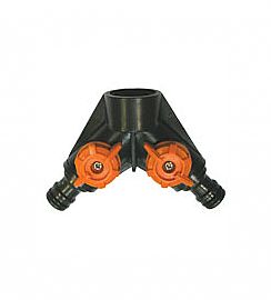 LQNY - 2-way tap connector  (Enlarge)