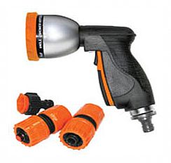 EK50-2 - Quick coupling kit with rubber coated metal 10-Pattern front trigger gun (Enlarge)