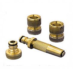LQ16M-2 - Brass quick coupling kit for 1/2” (12.5mm) hose (Enlarge)
