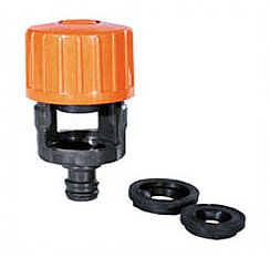 LQTS - Square tap connector including 2 adaptors to fit all square taps (Enlarge)