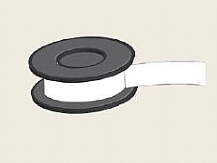 Teflon tape (Enlarge)